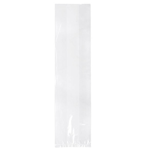Plastic Zakken 15,2x10,2x61cm met zijvouw (100 stuks) [GB20]
