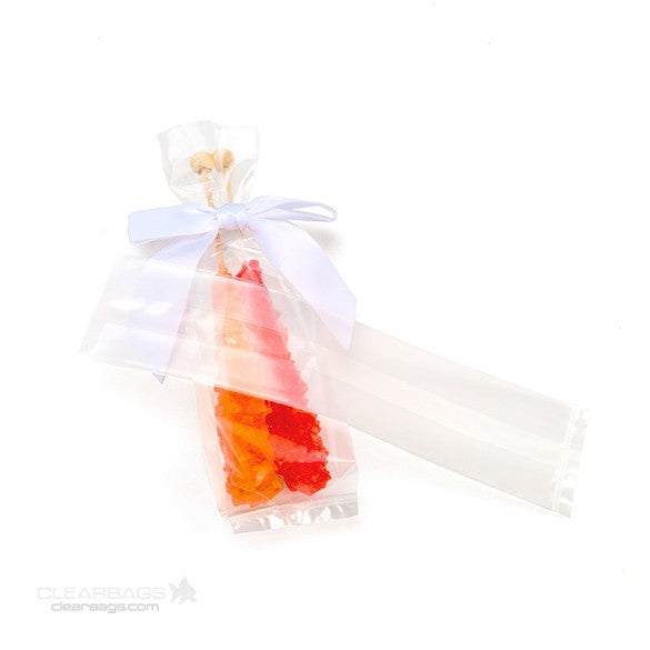 Plastic Zakken 5x3,8x20,3cm met zijvouw (100 stuks) [GB9]