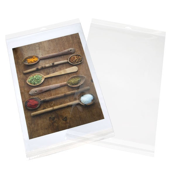 Headerbags 34,1x48,9cm Hersluitbaar en Kristalhelder (100 stuks) [HB1319]