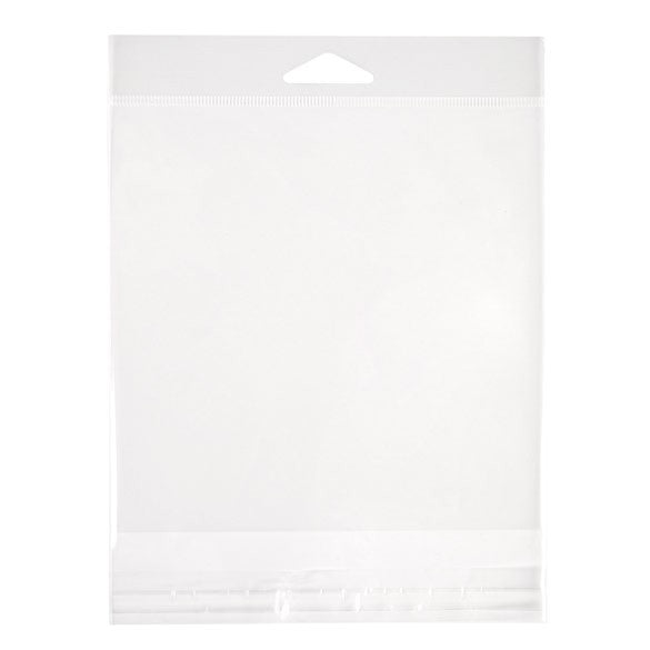 Headerbags 14,4x14,1cm Hersluitbaar en Kristalhelder (100 stuks) [HB5X5M]