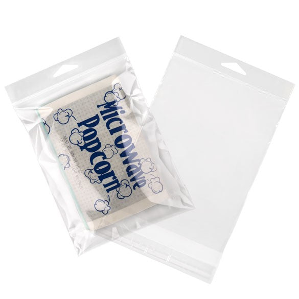 Headerbags 13x17,1cm Hersluitbaar en Kristalhelder (100 stuks) [HB6B2]