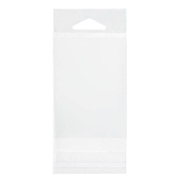 Headerbags 6,4x8,9cm Hersluitbaar en Kristalhelder (100 stuks) [HB2]