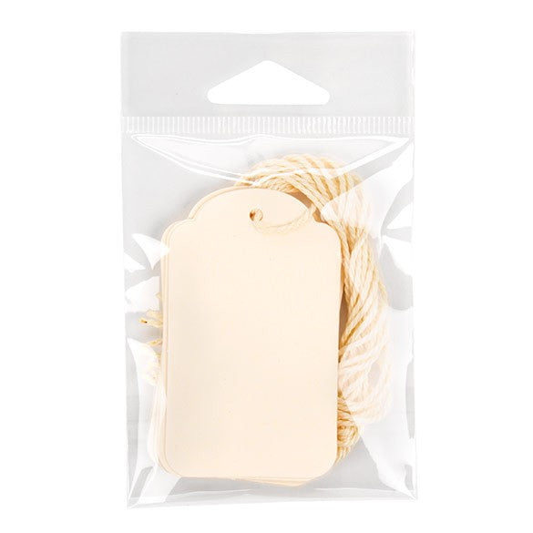 Headerbags 7x8,9cm Hersluitbaar en Kristalhelder (100 stuks) [HB23]