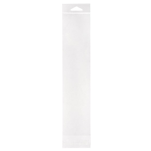 Headerbags 7x30,6cm Hersluitbaar en Kristalhelder (100 stuks) [HB2H12]