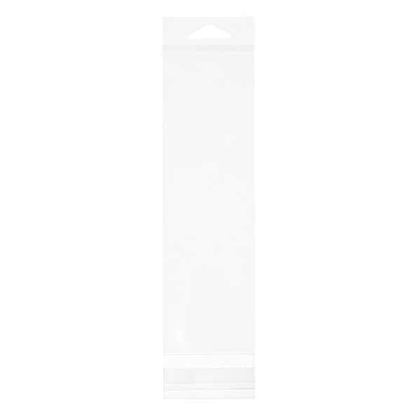 Headerbags 6,4x20,9cm Hersluitbaar en Kristalhelder (100 stuks) [HB2X8]