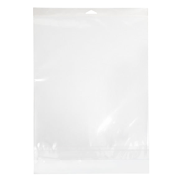Headerbags 29,1x36,2cm met beschermende Sluiting (100 stuks) [HB11PC]