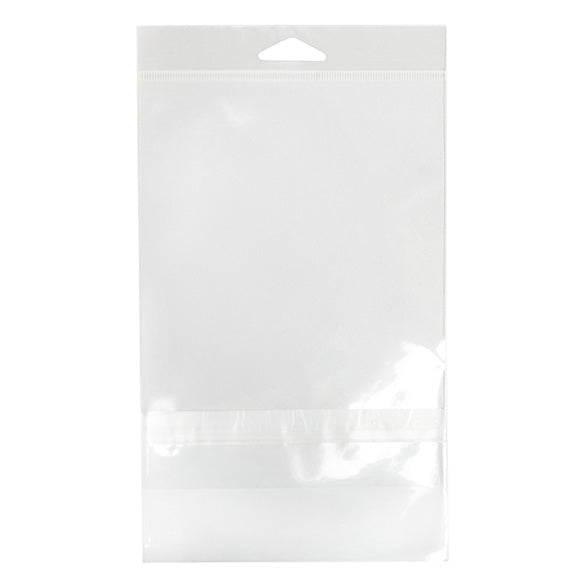 Headerbags 13,8x18,4cm met beschermende Sluiting (100 stuks) [HB75PC]