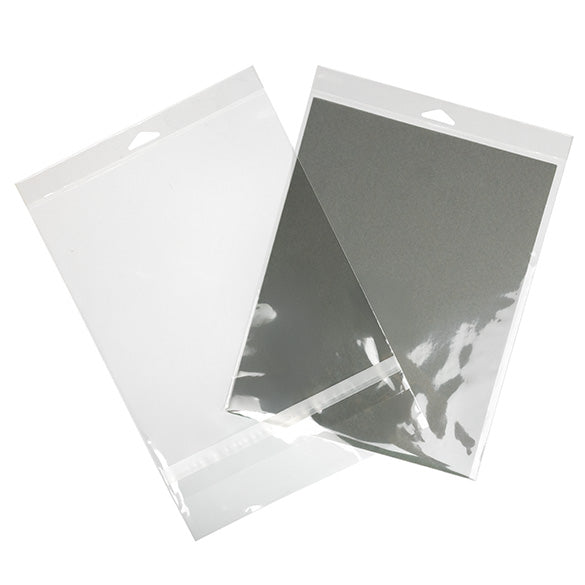 Headerbags 22,7x28,3cm met beschermende Sluiting (100 stuks) [HB811PC]