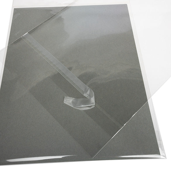 Headerbags 22,7x28,3cm met beschermende Sluiting (100 stuks) [HB811PC]