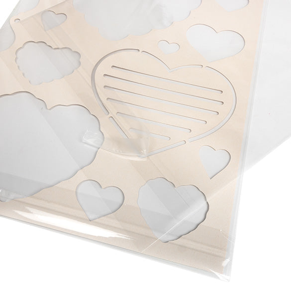 Headerbags 22,1x28,1cm met beschermende Sluiting (100 stuks) [HB811SPC]