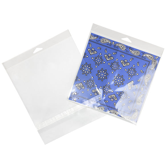 Headerbags 21x20,5cm met beschermende Sluiting (100 stuks) [HB88SPC]