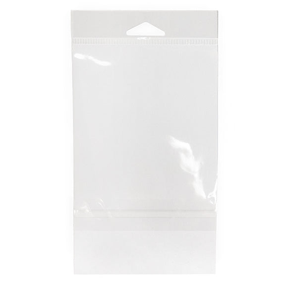 Headerbags 10,8x13,7cm met beschermende Sluiting (100 stuks) [HB4B2PC]