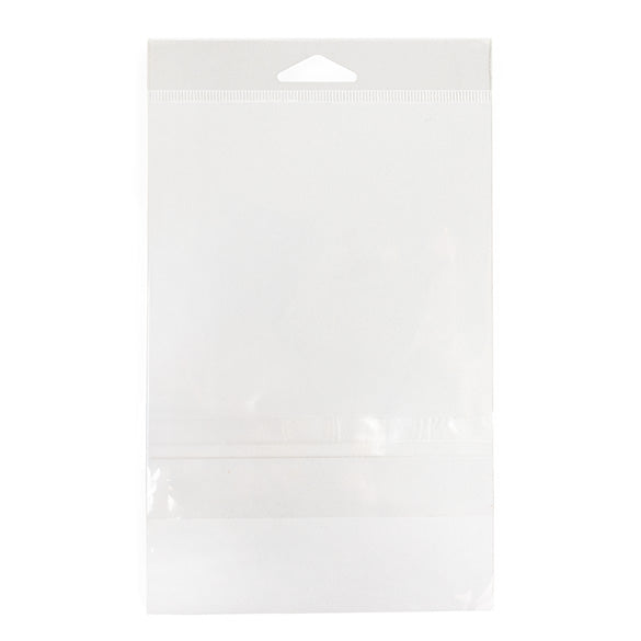 Headerbags 12,7x15,2cm met beschermende Sluiting (100 stuks) [HB5B2PC]