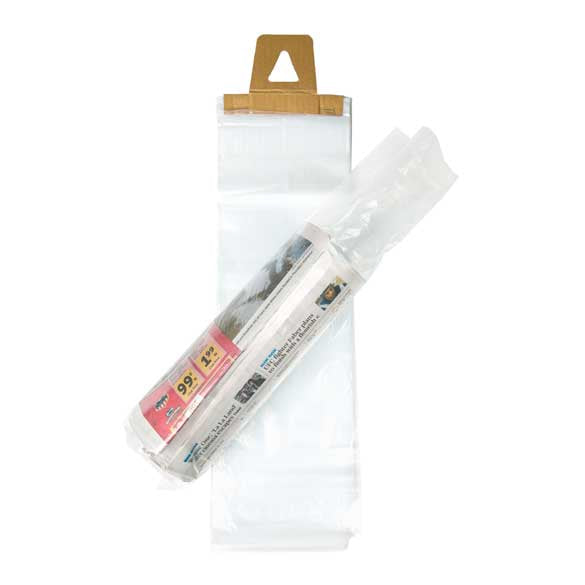 Plastic Zakken 15,2x48,3cm voor Mailings (100 stuks) [NPB2]