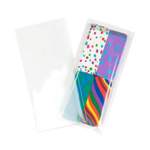 Plastic Zakken 5,1x10,5cm Transparant (250 stuks) [VL2X4NF]