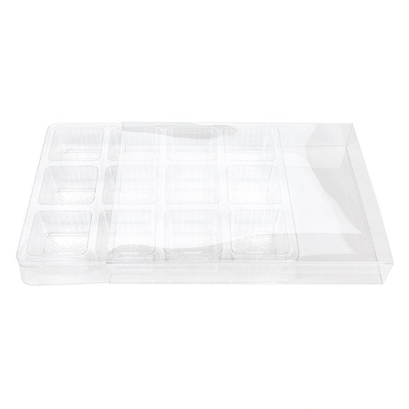 Schuifdeksel Transparant 15,1x2,7x20cm (25 Stuks) [SC34]