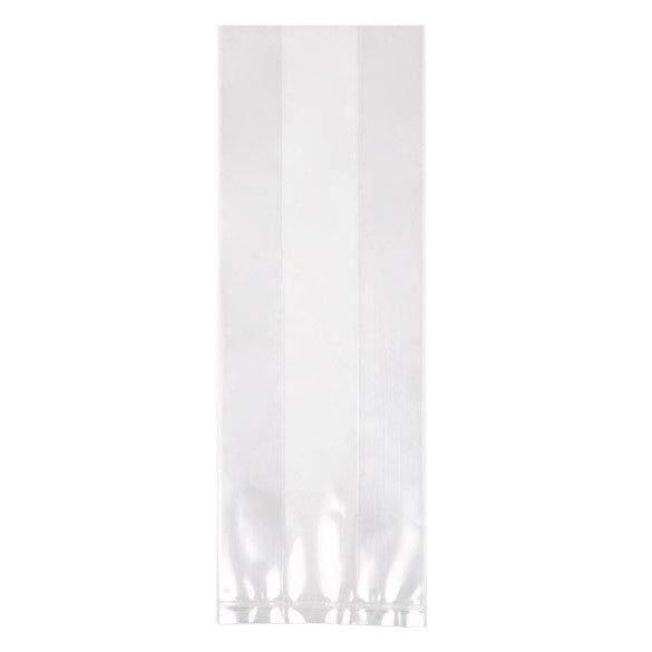 Plastic Zakken 7,6x5,1x22,9cm met zijvouw (100 stuks) [GB11]