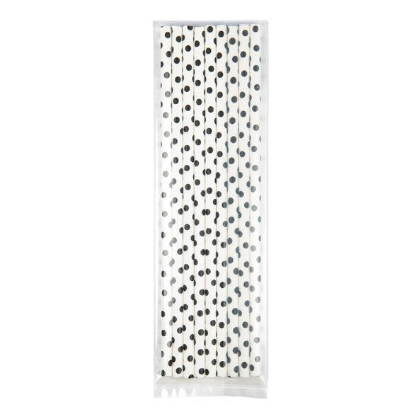Plastic Zakken 6,4x5,1x24,8cm met zijvouw (100 stuks) [GB22]