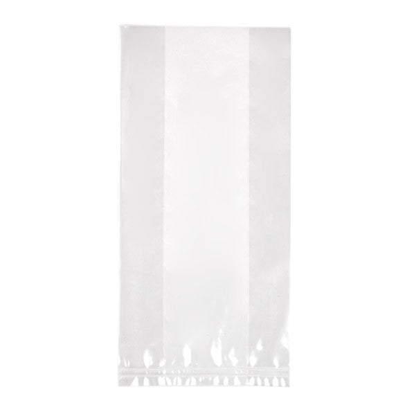 Plastic Zakken 10,2x5,1x20,3cm met zijvouw (100 stuks) [GB4]