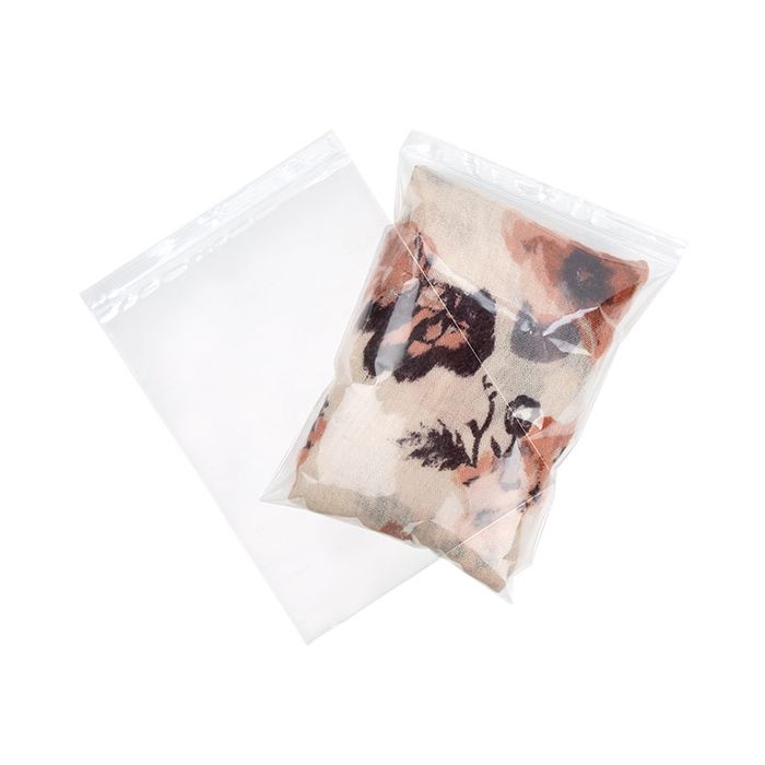 Gripzakken met Ophanggat 23x30,5cm Kristalhelder PP 50 Micron (100 stuks) [ZR912]