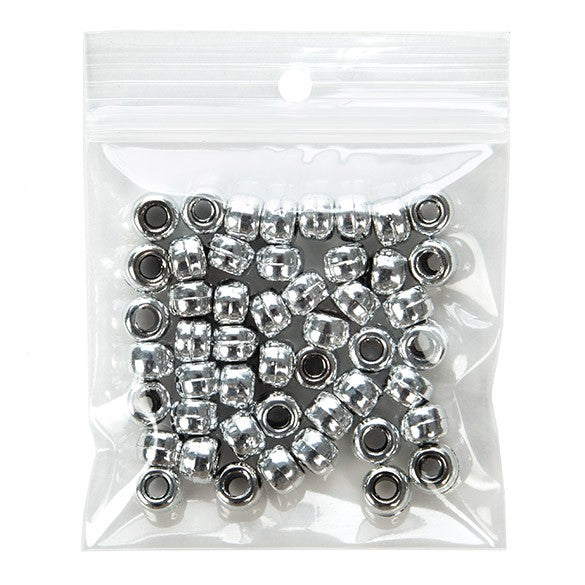 Gripzakken met Ophanggat 7,5x7,5cm Kristalhelder PP 75 Micron (100 stuks) [Z3R33]
