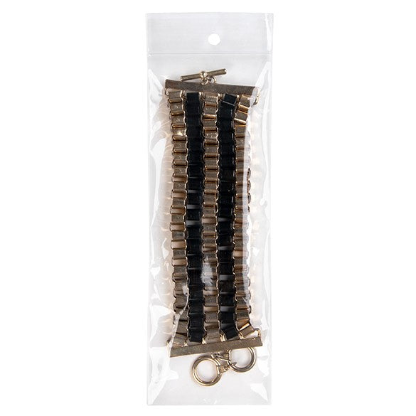 Gripzakken met Ophanggat 6,5x18cm Kristalhelder PP 50 Micron (100 stuks) [ZR2H7]