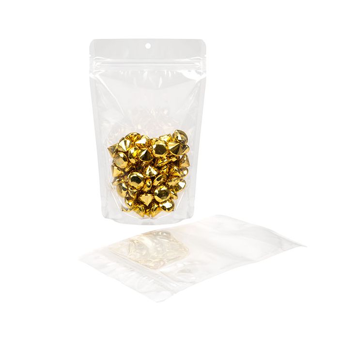 Stazakken Transparant 13 x 8 x 20,5 cm met ophanggat (100 Pieces) [ZBGCC3H]