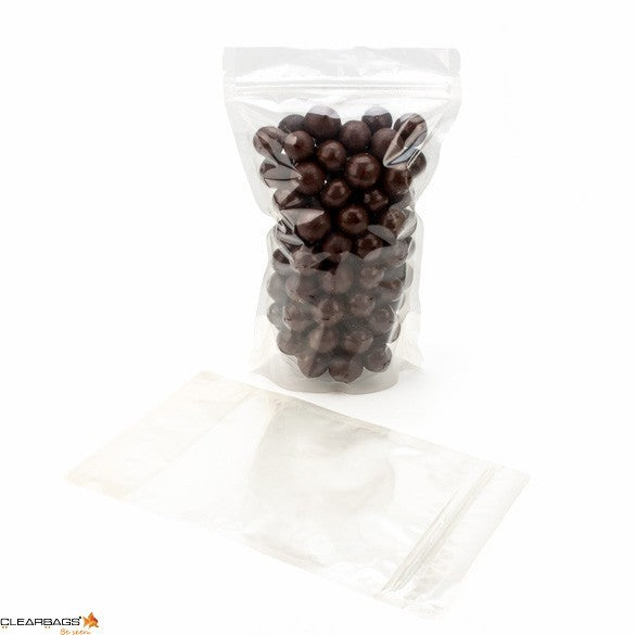 Stazakken Transparant 14,6x7,9x23cm | 170 gram (100 stuks) [ZBG58]