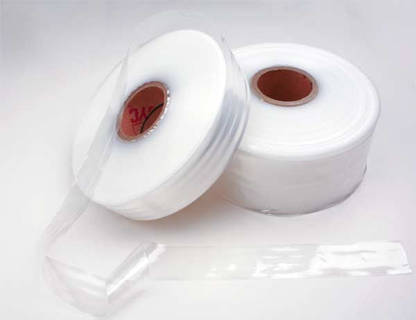 Buisfolie 25cm x 495mtr PE 50 micron (1 rol) [PTR10]