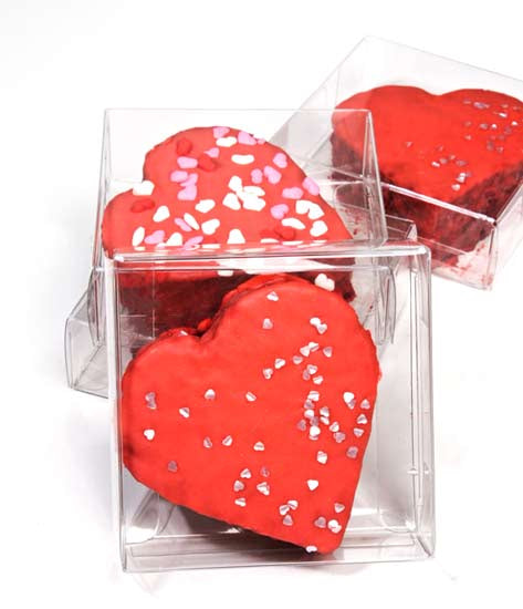 Plastic Doosjes 8,3x2,9x8,3cm Kristalhelder (25 stuks) [FB86]