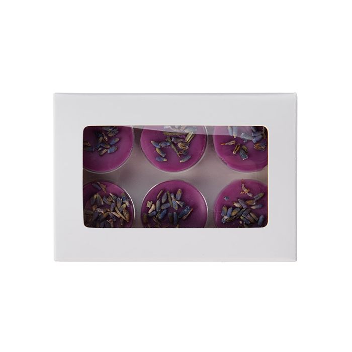 Kraft Dozen Wit Voor Handgemaakt Snoep, Ronde insert 7x2.1x10.3cm (25 stuks) [CNDYR274W]