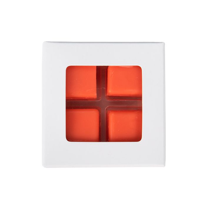 White Kraft Artisan Candy Box Set, Square Insert 7x2.1x6.8 cm (25 pieces) [CNDY276W]