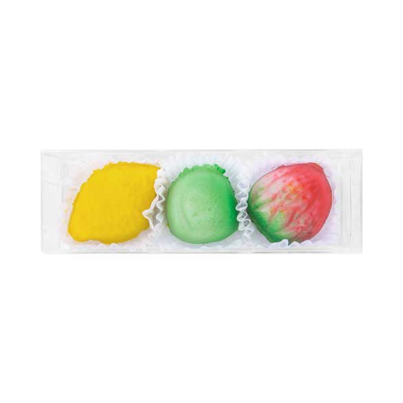 Doosje voor Chocolaatjes met Interieur 3.5x3.5x10.8cm (100 Stuks) [CNDY196]