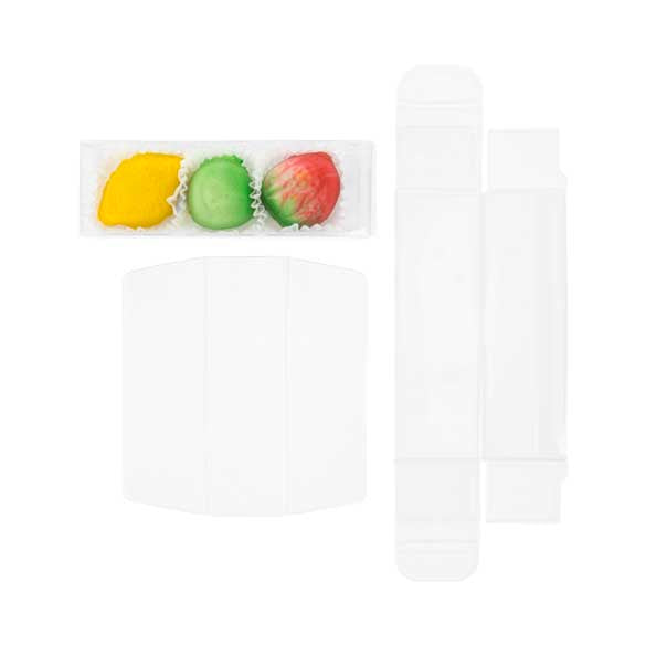 Doosje voor Chocolaatjes met Interieur 3.5x3.5x10.8cm (100 Stuks) [CNDY196]