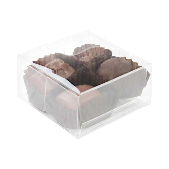 Doosje voor Chocolaatjes met Interieur 7x3.7x7cm (100 Stuks) [CNDY227]