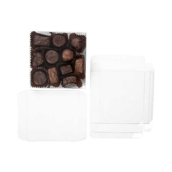 Doos voor Chocola met Interieur 14.3x2.5x14.1cm (100 Stuks) [CNDY48]