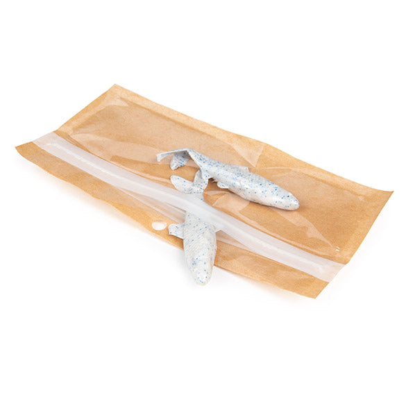 Gripzakken Milieuvriendelijk Kraft 14x4.4 cm (100 stuks) [HZBBE8KC]