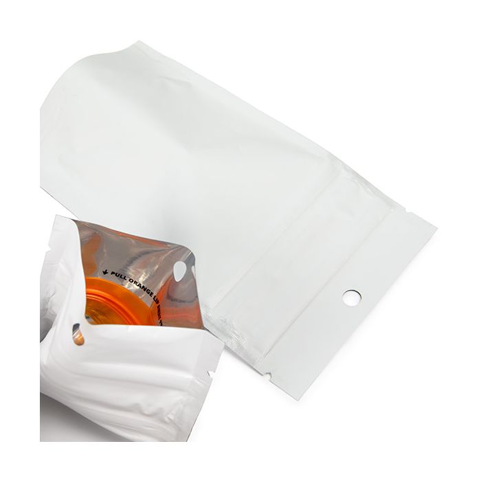 Kinderveilige Stazakken Wit 7,9x5,1x13 cm (100 Stuks) [CRP1MW]