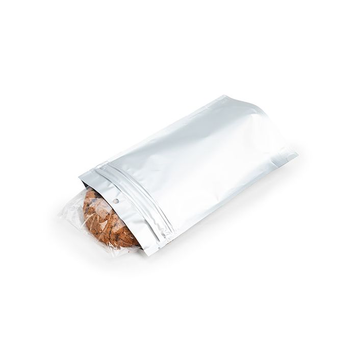 Kinderveilige zakken Mat Silver 13x6,4x20,6cm (100 Stuks) [CRP3MS]