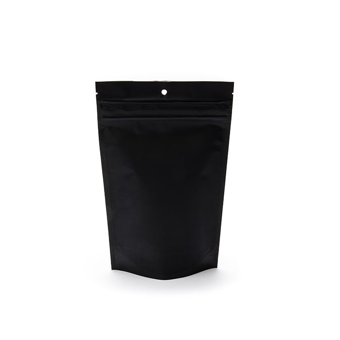 Child Resistant Pouch Bags Matte Black 14,9x6,4x23,2cm