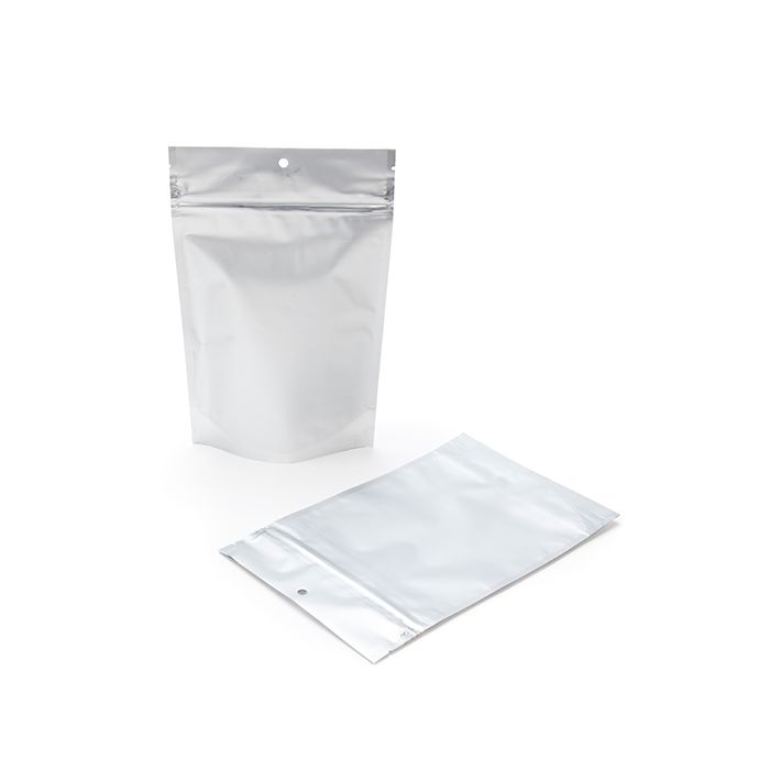 Kinderveilige zakken Mat Silver 14,9x6,4x23,2cm (100 Stuks) [CRP7MS]