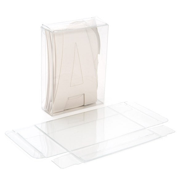 Plastic Doosjes 7x2,5x9,5cm Kristalhelder (25 stuks) [FB93]