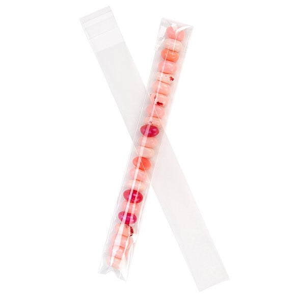 Plastic Zakken 2,5x20,3cm Hersluitbaar (100 stuks) [B1X8]