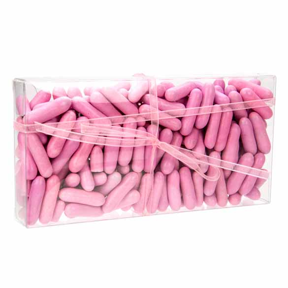 Plastic Doosjes voor 8 stuks Chocolade 7x2,1x13,8cm (25 stuks) [FPB314]