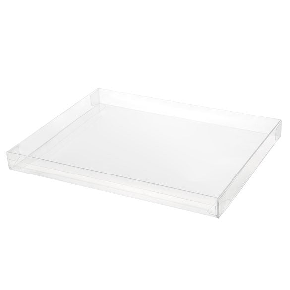Plastic Doosjes 21,9x2,5x28,3cm Kristalhelder (25 stuks) [FPB150]