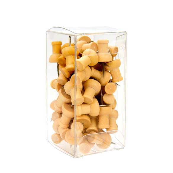 Plastic Doosjes voor Chocolade 3,5x3,7x7cm Voedselveilig (25 stuks) [FPB226]