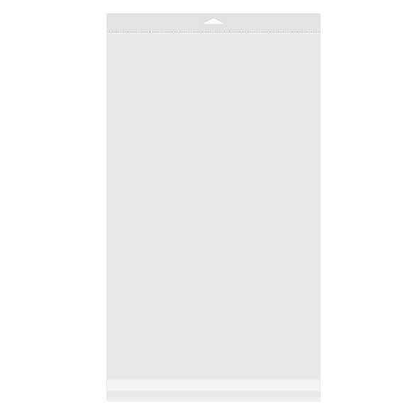 Headerbags 31,6x51,4cm Hersluitbaar en Kristalhelder (100 stuks) [HB1220]