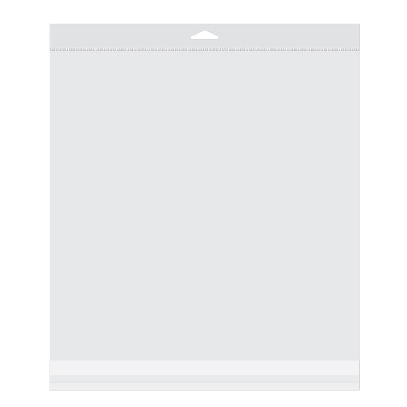Headerbags 33x33cm Hersluitbaar en Kristalhelder (100 stuks) [HB13X13E]