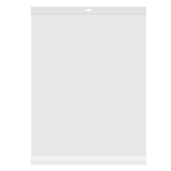 Headerbags 41,8x51,4cm Hersluitbaar en Kristalhelder (100 stuks) [HB16]