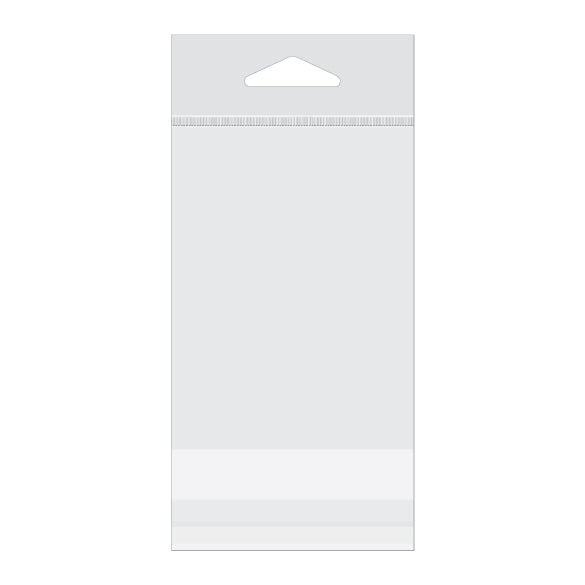 Headerbags 7,6x10,2cm Hersluitbaar en Kristalhelder (100 stuks) [HB34]